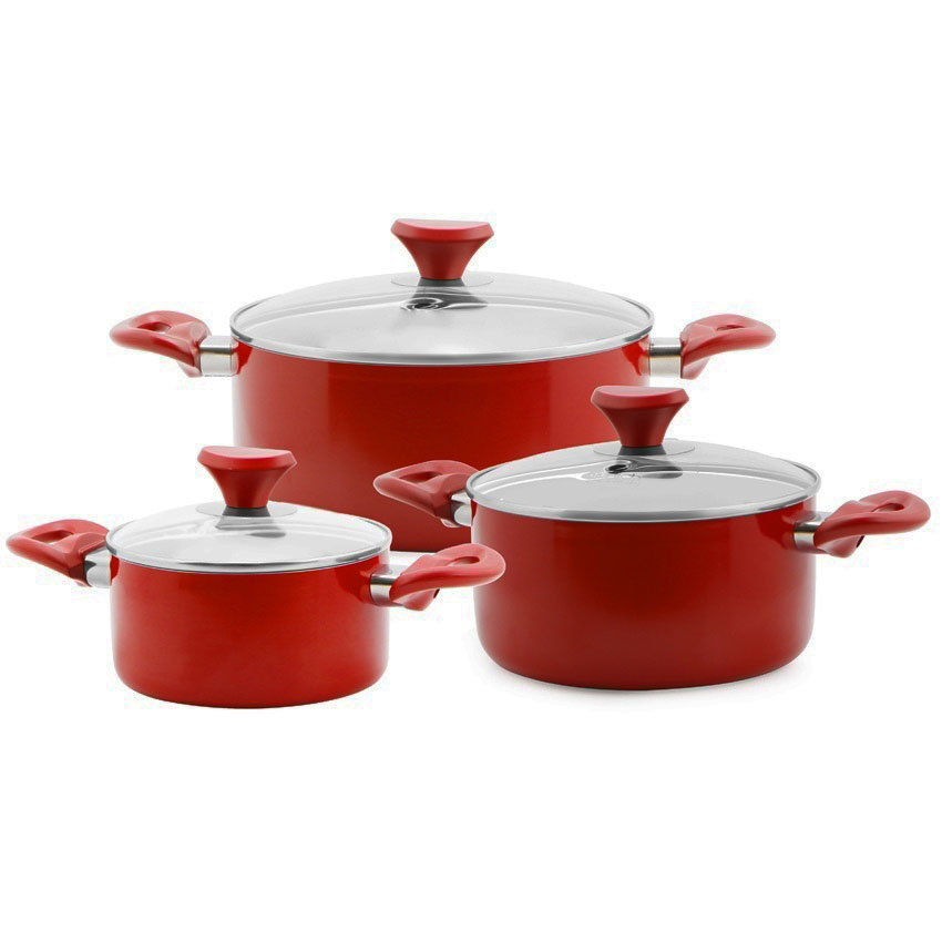 Set of high-grade aluminum alloy pot SM 0352 Smartcook 16-20-24cm