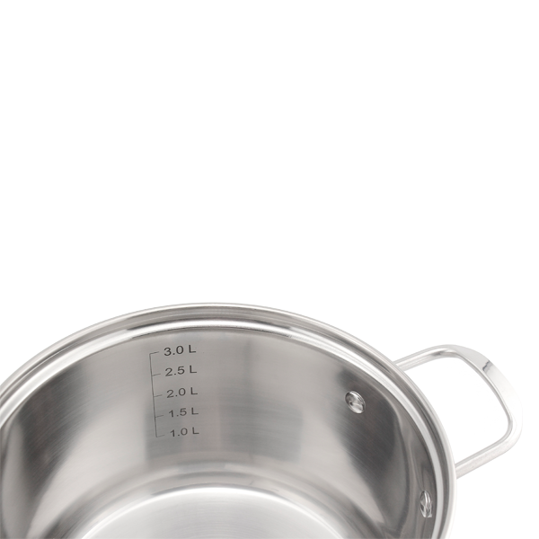 Set of 03 Elmich stainless steel pots 2353366